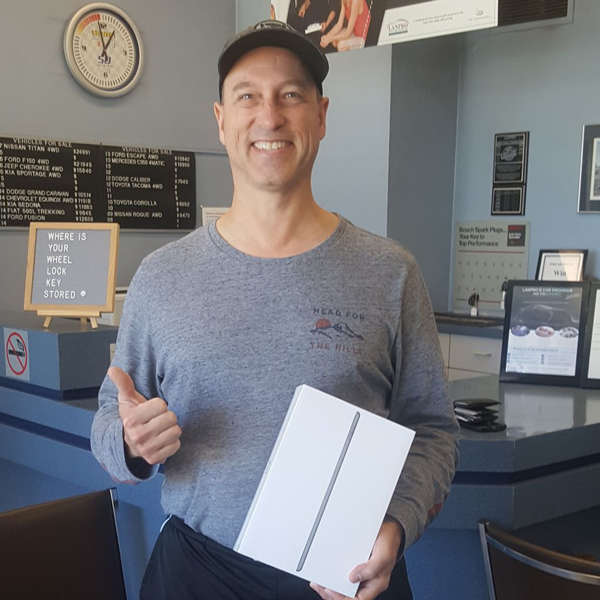 iPad Contest Winner