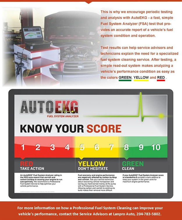 AutoEKG Fuel System Analyzer