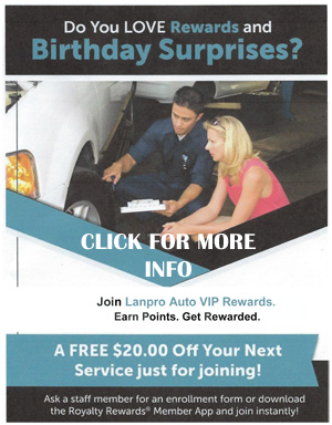 Click here to join our VIP Rewards Program and get $20 OFF your next service