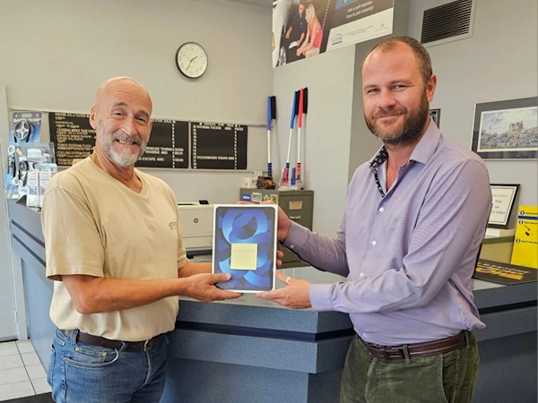Gord Price Ipad Winner