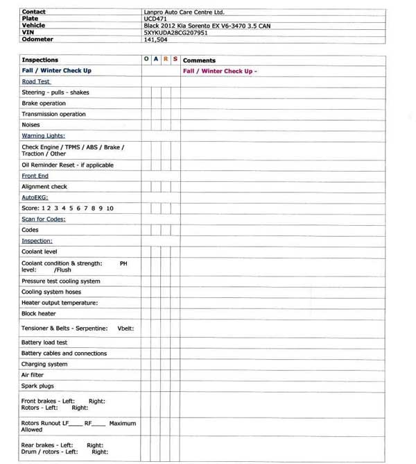 Fall 2023 Inspection Sheet 1